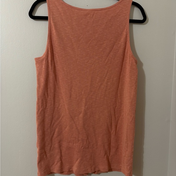 GAP Women's Ribbed Maternity Henley Tank Top - Picture 2 of 5